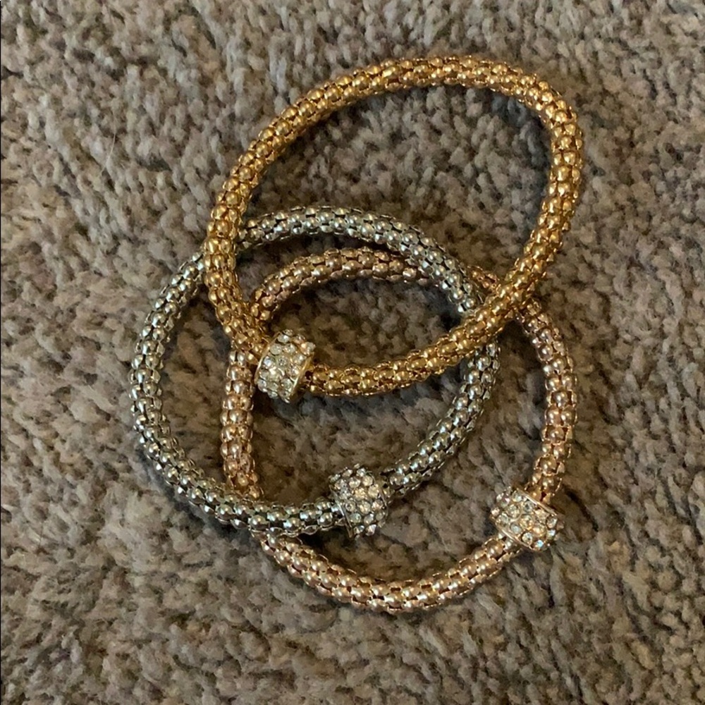 Three piece bracelet set